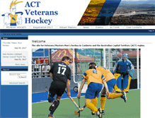 Tablet Screenshot of actvetshockey.com